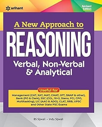 Arihant Approach to REASONING Verbal , Non-Verbal & Analytical