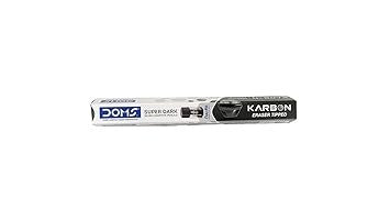 Doms Karbon Eraser Tipped Super Dark Pencil Pack Of 2 (20 Pencils)