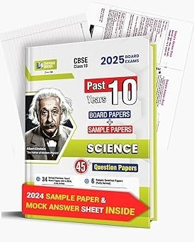 Shivdas SCIENCE Past 10 Years Solved Papers (2015-2024) Fully Solved 10+ CBSE Sample Papers - Class 10 CBSE