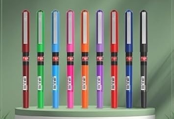 Figo A9 Hi-Tech Roller Pen - 10 Vivid Colors