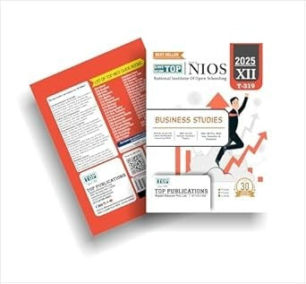 TOP NIOS Business Studies Guide  (T-319) - Class 12 [2024 -25 Edition]