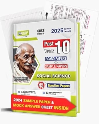 Shivdas SOCIAL SCIENCE Past 10 Years Solved Papers (2015-2024) Fully Solved  10+ CBSE Sample Papers - Class 10  CBSE