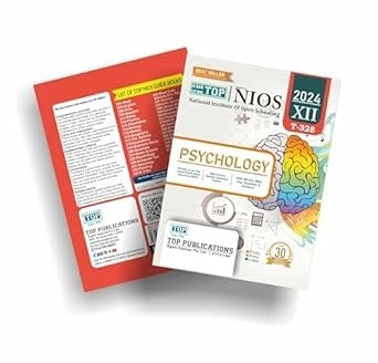 TOP NIOS Psychology Guide (Including Objective Type MCQs) (T-328) - Class 12 [2024 -25 Edition]