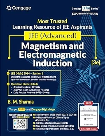 JEE Advanced Magnetism and Electromagnetic Induction with Free Online Assessments and Digital Content (Concept videos and Solution videos) - For 2025 Exams