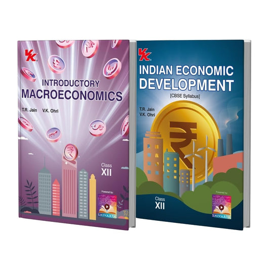 Introductory Macroeconomics and Indian Economic Development [Set of 2 Books] - Class 12   CBSE [Session 2025-26]