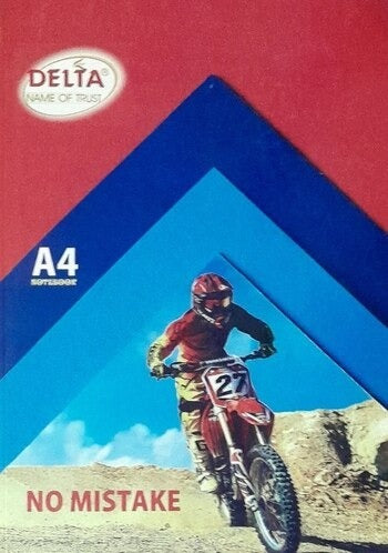 Delta Register A4 Size, 256 Pages