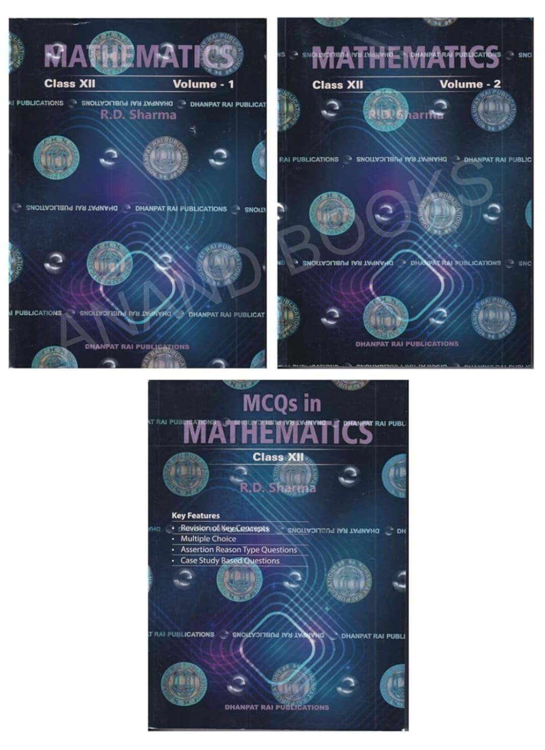 Mathematics - R.D. Sharma [Set of 3 Books] - Class 12     CBSE [Session 25-26]