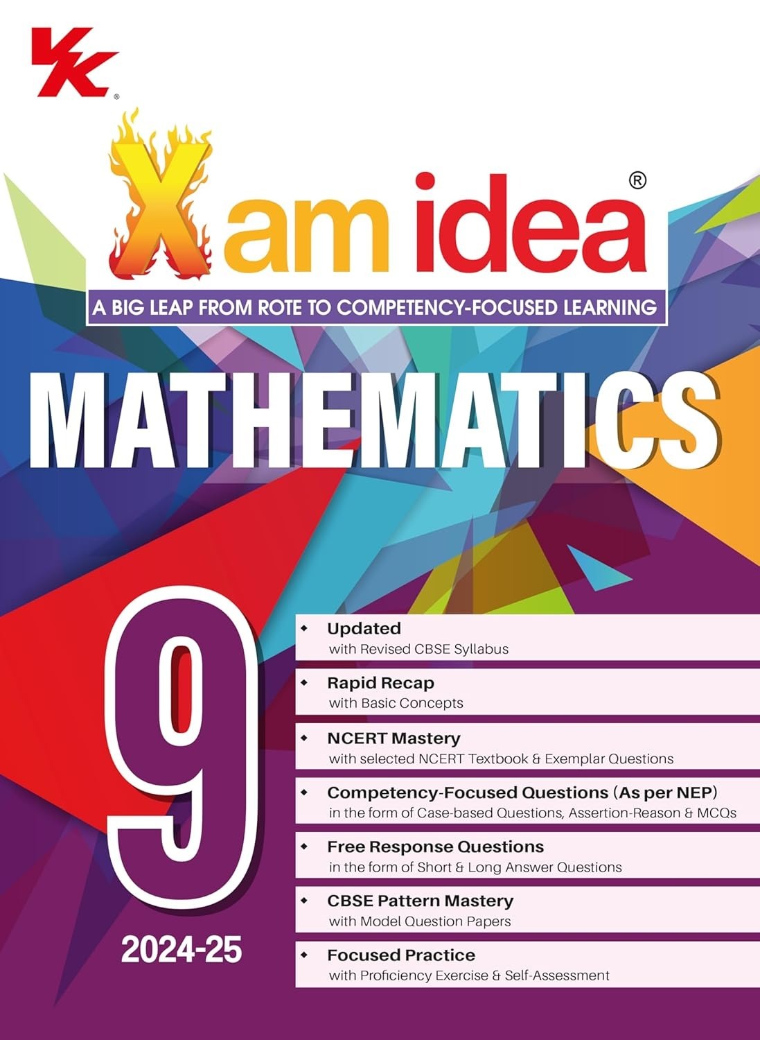 Xam Idea MATHEMATICS - Chapterwise Question Bank - NCERT Questions Included [2024-25] - Class 9