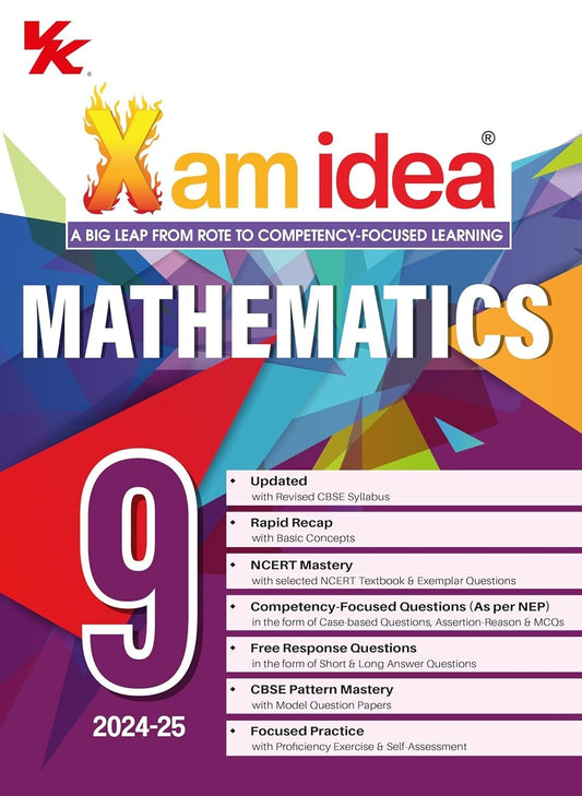 Xam Idea MATHEMATICS - Chapterwise Question Bank - NCERT Questions Included [2024-25] - Class 9