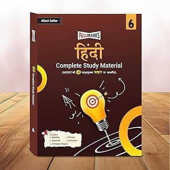 Full Marks MALHAR ( HINDI ) Complete Study Material : Based on New NCERT Textbook | Summary | Solved NCERT Textual Questions | Question Bank | Support Book - Class 6  CBSE