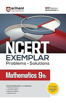 Arihant NCERT Exemplar Problems-Solutions for Mathematics | Fully updated as per the latest rationalized NCERT Class - 9.     CBSE