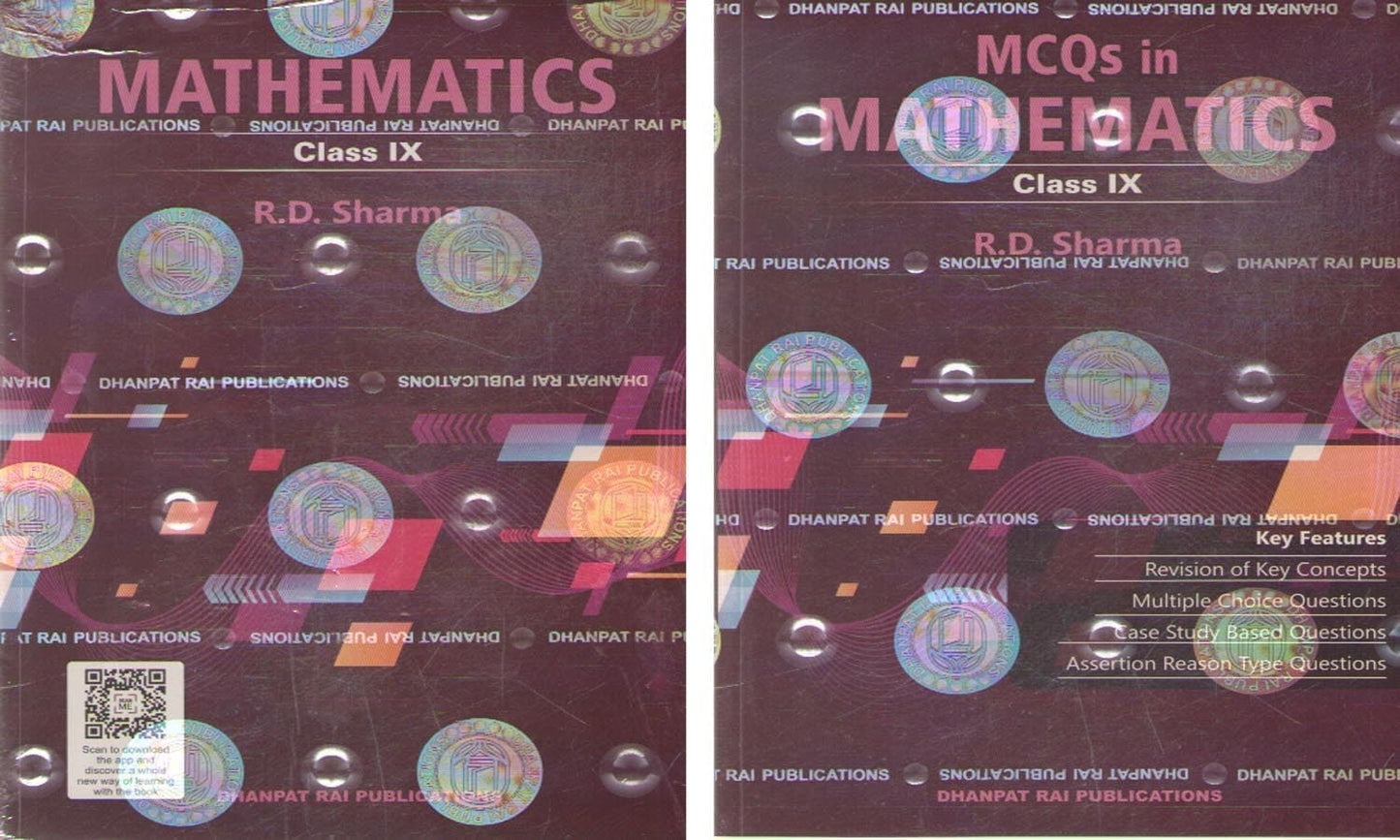 Mathematics - R.D. Sharma [Set of 2 Books] - Class 9     CBSE [Session 25-26]