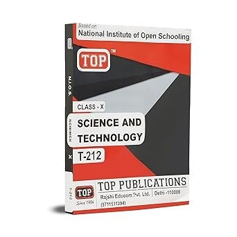 TOP NIOS Science & Technology Guide Class 10 (T-212)