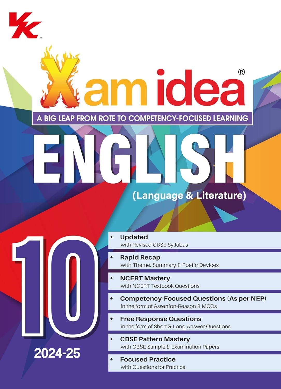 Xam Idea ENGLISH (Language & Literature) - Chapterwise Question Bank - NCERT Questions Included [2024-25] - Class 10