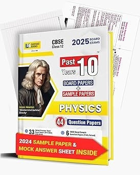Shivdas CBSE Class 12 Past 10 Years Solved Papers (2015-2024) Fully Solved Physics 10+ CBSE Sample Papers Delhi