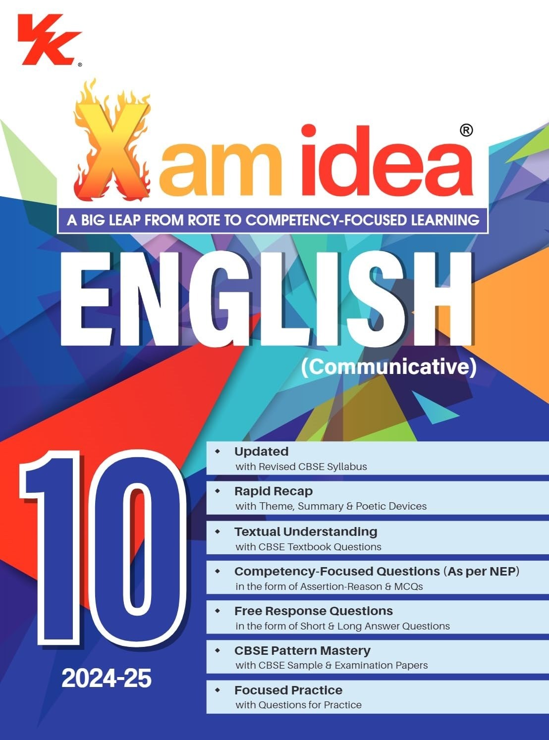 Xam Idea ENGLISH (Communicative) - Chapterwise Question Bank - NCERT Questions Included [2024-25] - Class 10