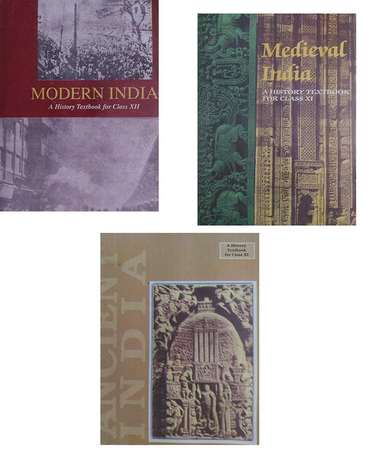 (Ancient India, Medieval India, Modern India) Old Ncert - History Textbook for UPSC & Other State Exams (English Medium)