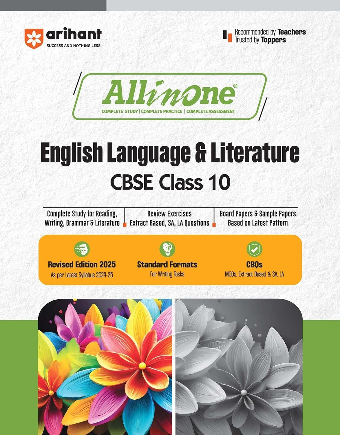 All In One - English (Language & Literature) | Mind map in each chapter | Clear & Concise Theory | Intext & Chapter Exercises | Sample Question Papers [2024-25] - Class 10