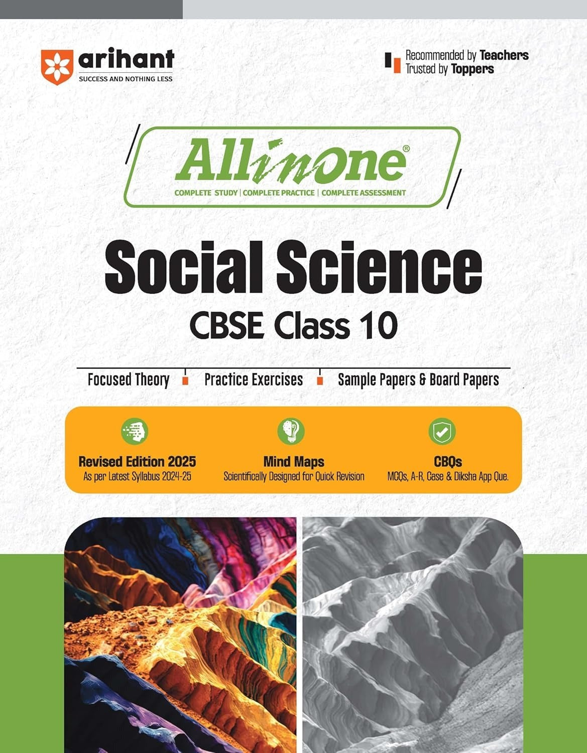 All In One - SOCIAL SCIENCE | Mind map in each chapter | Clear & Concise Theory | Intext & Chapter Exercises | Sample Question Papers [2024-25] - Class 10