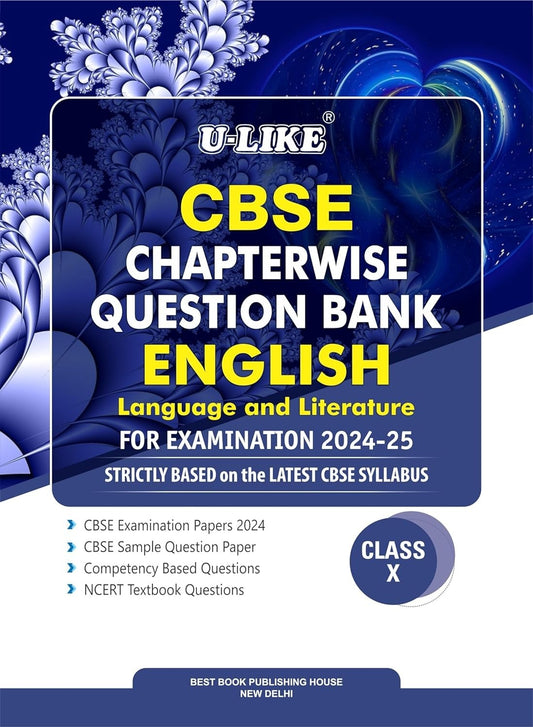 Ulike ENGLISH LANG. & LITERATURE Question Bank Sample Papers [2024 - 25] - Class 10