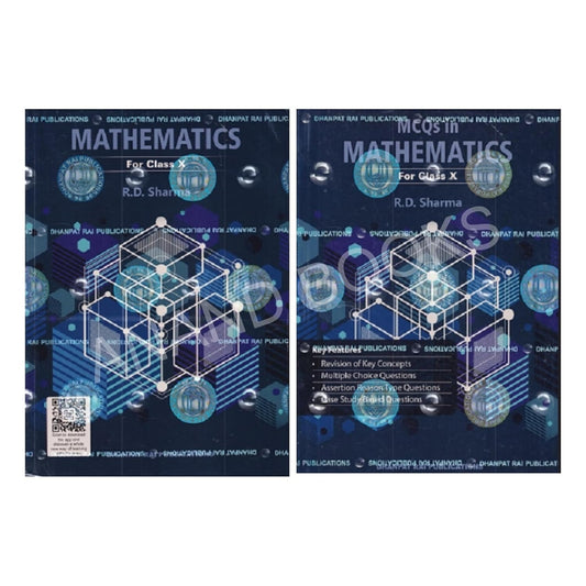 Mathematics - R.D. Sharma [Set of 2 Books] - Class 10     CBSE [Session 25-26]