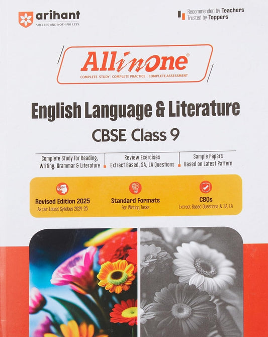 All In One - English (Language & Literature) | Mind map in each chapter | Clear & Concise Theory | Intext & Chapter Exercises | Sample Question Papers [2024-25] - Class 9