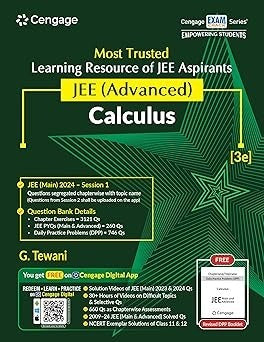 JEE Advanced Calculus with Free Online Assessments and Digital Content (Concept videos and Solution videos) - For 2025 Exams