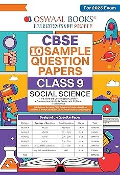Oswaal SOCIAL SCIENCE Sample Question Papers (for 2025 Exam) -  Class 9  CBSE