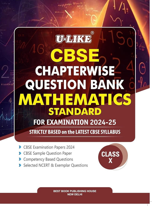 Ulike MATHEMATICS Question Bank Sample Papers [2024 - 25] - Class 10