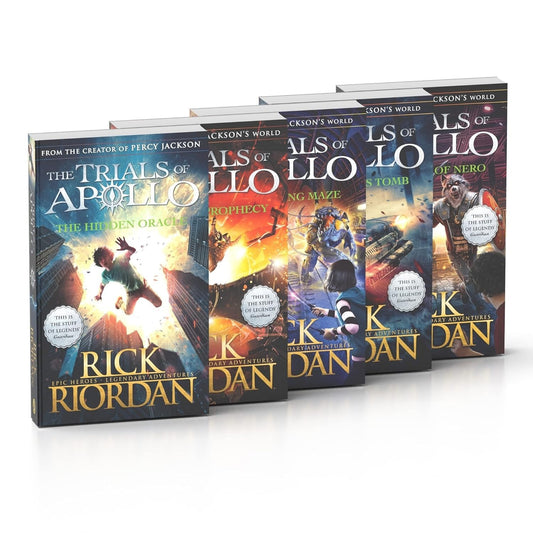 Box Set - Trials Of Apollo Complete