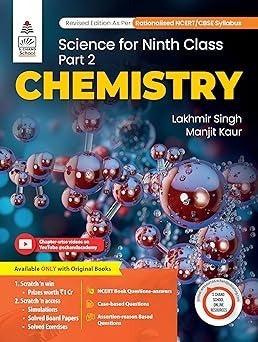 Lakhmir Singh - Chemistry (Science) For Class - 9.        [Session 2025-26] CBSE