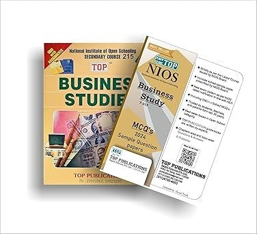 TOP NIOS Business Studies Guide - Class 10 (T-215) [2024 - 25 Edition]