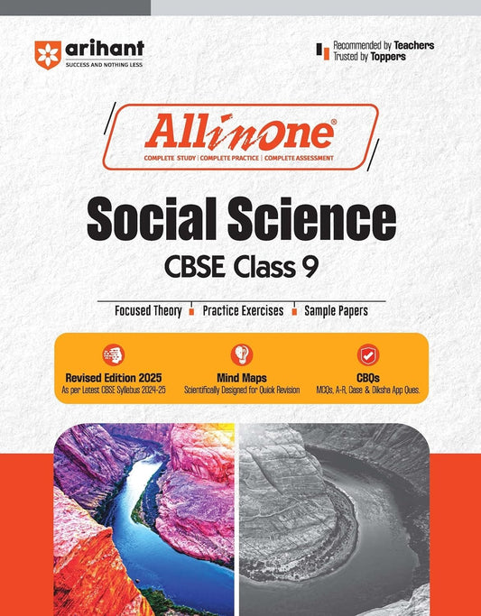 All In One - Social Science | Mind map in each chapter | Clear & Concise Theory | Intext & Chapter Exercises | Sample Question Papers [2024-25] - Class 9