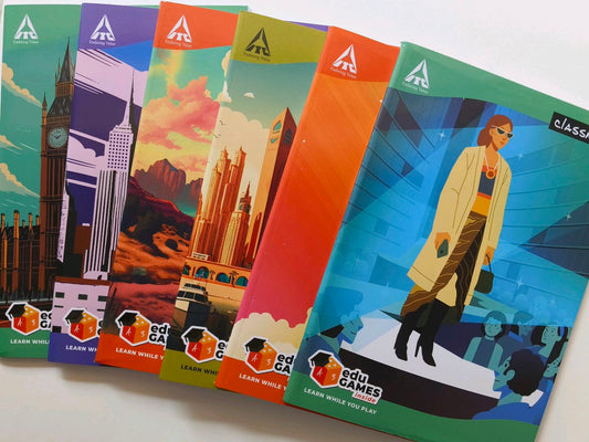 Classmate Long Size Register - 196 Pages | Single Line | A4 - 29.7cm X 21.0cm | Pack Of 6 Notebooks | Long Size Ruled Notebooks for School Students